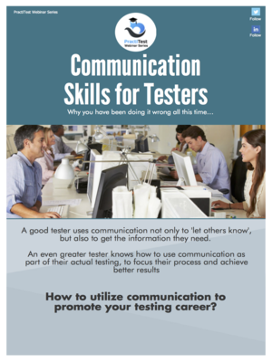 cover image of Communication Skills for Testers